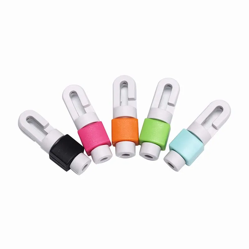 Earphone Cable Protector For Iphone Earphones Wire Organizer Earpods Cord  Protector Protective Case Colors Bobbin Winder Cover - Cable Winder -  AliExpress
