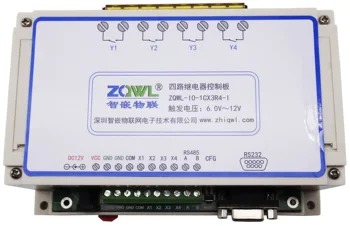 

4-way Relay Control Board/30A/RS485/RS232/Modbus Rtu/strip Isolation/programmable