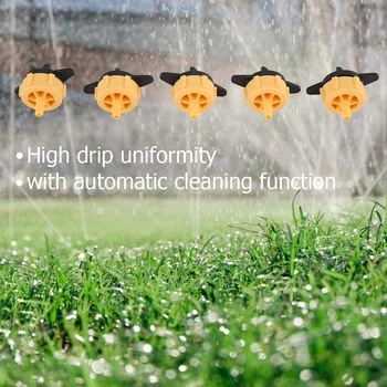 

50pcs Garden Irrigation Sprinklers Lightness and Portability No Space Occupy Micro Flow Dripper Adjustable Water Drip Head