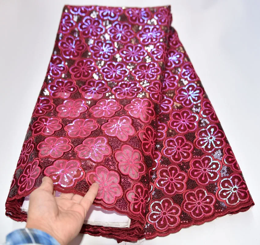 Новинка 2019 африканская кружевная ткань высокого качества французская сетчатая