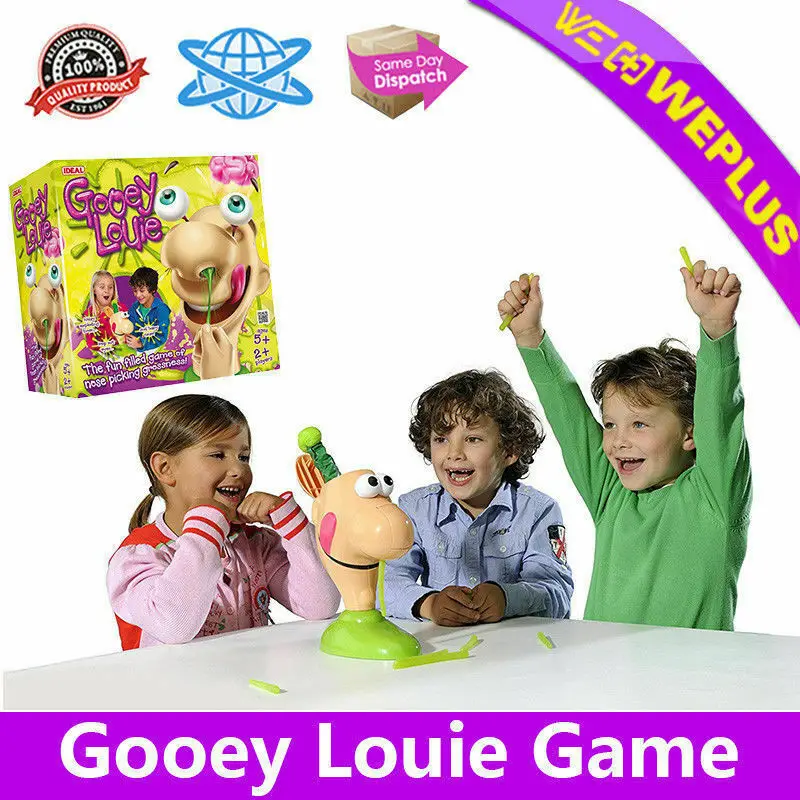 

Kid Funny Gooey Louie Game Sentimental Real Louis Party Snot Insect Desktop Tricky Novelty Party Toys Kids Children Gifts