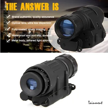 

PVS-14 Tactical Night Vision Digital Scope for Hunting Wargame GS27-0008 Night Vision Scope for Outdoor Activities,New Monocular