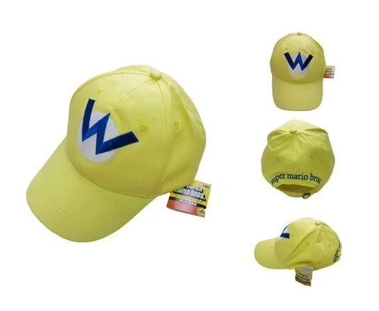 Аниме Супер шапка Марио cap Luigi Bros Косплей бейсбольный костюм Хэллоуин карнавальные вечерние реквизит для костюмов подарок для детей и взрослых