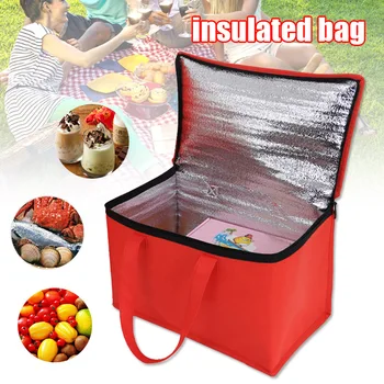 

Pizza Food Delivery Bag Insulated Storage Holder Cake Keep Fresh Picnic Bag hh88