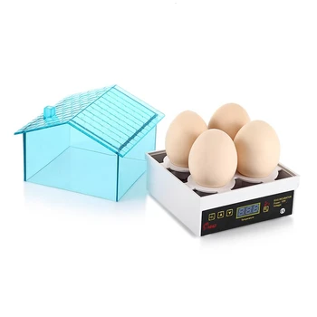 

Intelligent System Mini Egg Incubator 4-48 s Automatic Turning Incubadora Couveuse Thermostat for 12V/220V