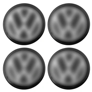 

4pcs 90mm aluminum car tire wheel center sticker car hubcaps For volkswagen polo golf 3 4 5 6 7 b4 b5 b6 b7 b8 Car accessories