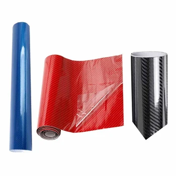 

5D Carbon Fiber Vinyl Wrap Film Auto Car Truck Interior DIY Motorcycle Decoration Sticker Protector Film Accessories