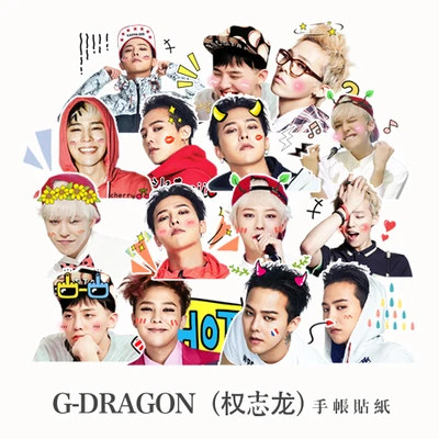 Милый самодельный GD Superstar idol BIGBANG декоративные Стикеры для скрапбукинга стикер DIY