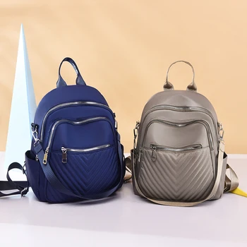 

Oxford Canvas Backpack Purse for Women Designer Back Pack Travel Large Capacity Bag Waterproof Cute Bookbag High Quality Mochila