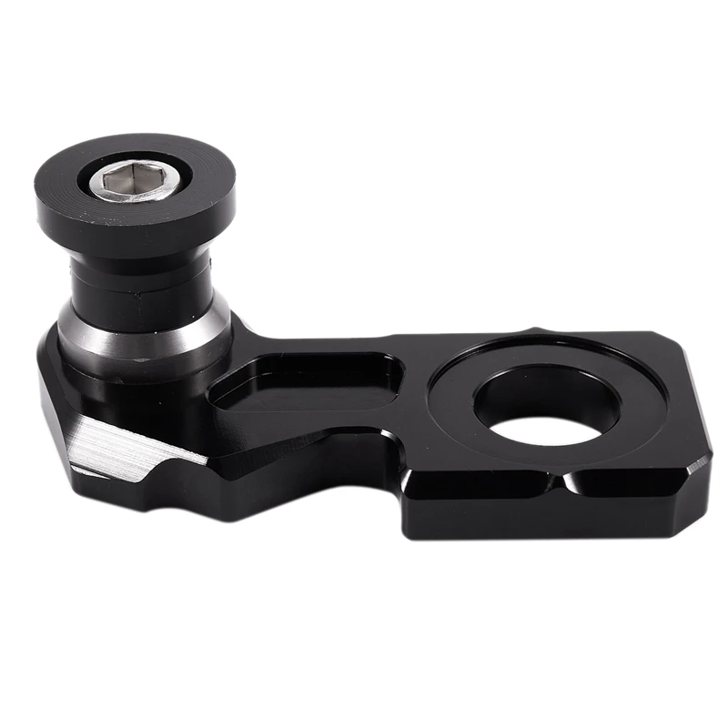 Motorcycle Accessories CNC Aluminum Chain Regulator Block with Support Spool, for to Honda Cb650F Cbr650F-, 8mm