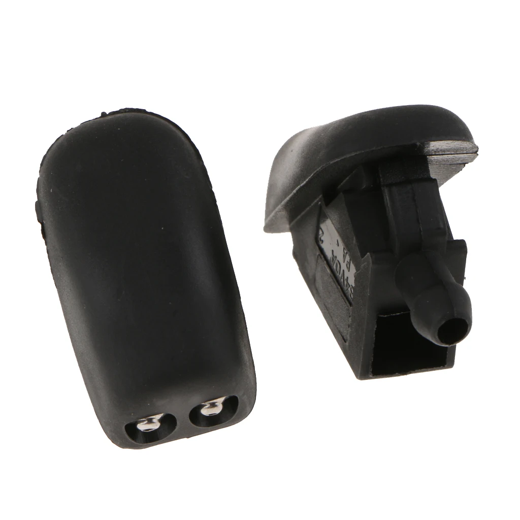 1 Pair Windshield Wiper Washer Spray Nozzles For Ford Focus Mondeo S-MAX