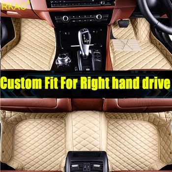 

Car Floor mats For AUDI A1 A3 A4 A5 A6 A7 A8 Q3 Q5 Q7 TT Car styling Foot mats Custom carpets accessories rugs right hand drive