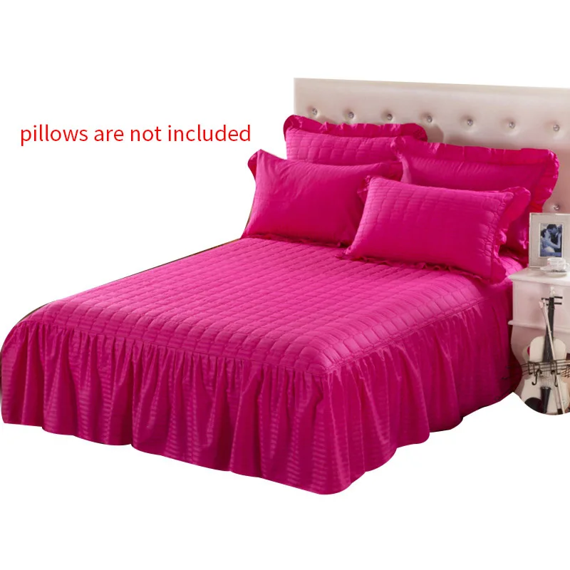 Высококачественная эластичная простыня, покрывало на кровать, покрывало, постельные принадлежности - Цвет: Rose