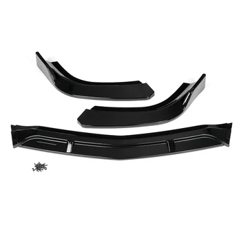 

3 Color Car Front Bumper Splitter Lip Spoiler Diffuser Protector Cover Trim For Mercedes For Benz W204 2008-2014 W204 Bumper Lip