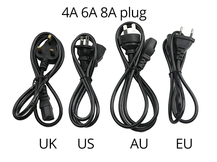 Адаптер питания зарядное устройство адаптер DC12V 1A 2A 3A 4A 6A 8A 12V 12 вольт V адаптер осветительные трансформаторы AC 110-240V