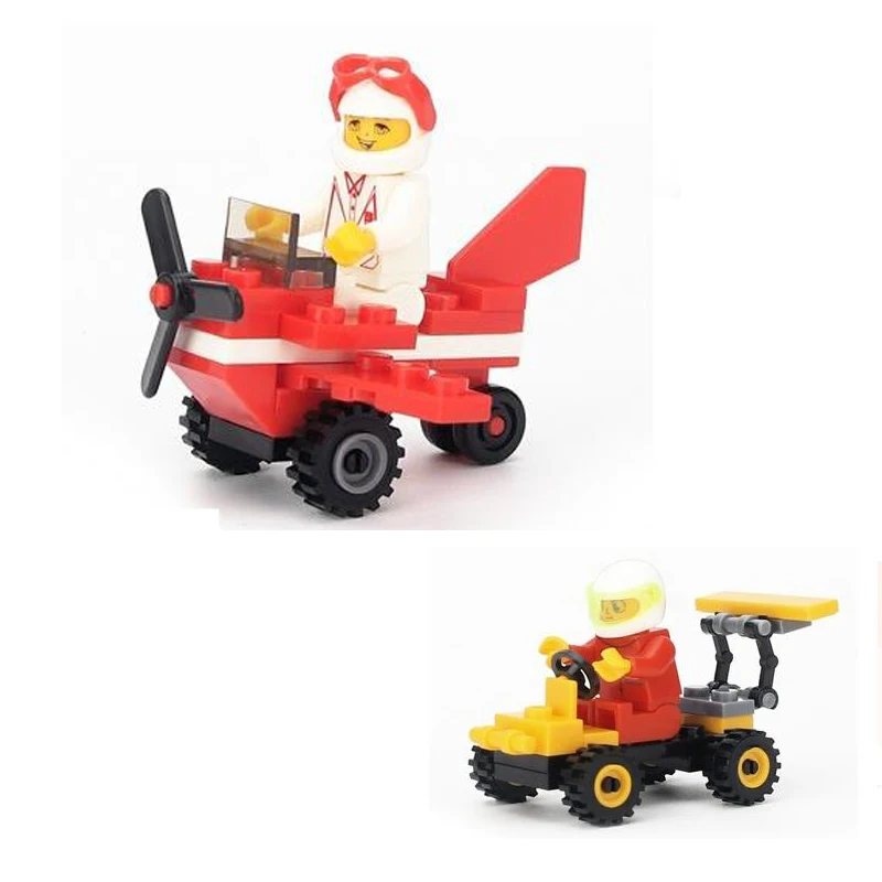 

Children Assemble Intelligence Toys, Building Blocks, Cars Assemble Gift Mosaic of Boys'Particle Christmas gift