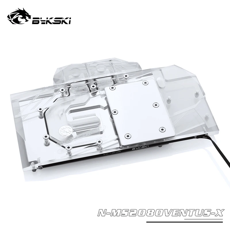 Bykski GPU кулер работает с MSI RTX 2080 VENTUS 8G V2 2070 супер графическая карта медный водный