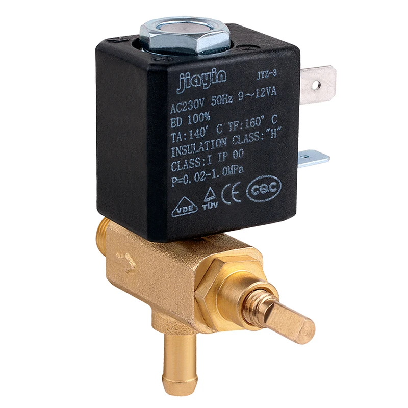Jiayin JYZ 3J Регулируемый AC 230V G1/8 &quot2/2 Way вода газ Паровой электромагнитный клапан для