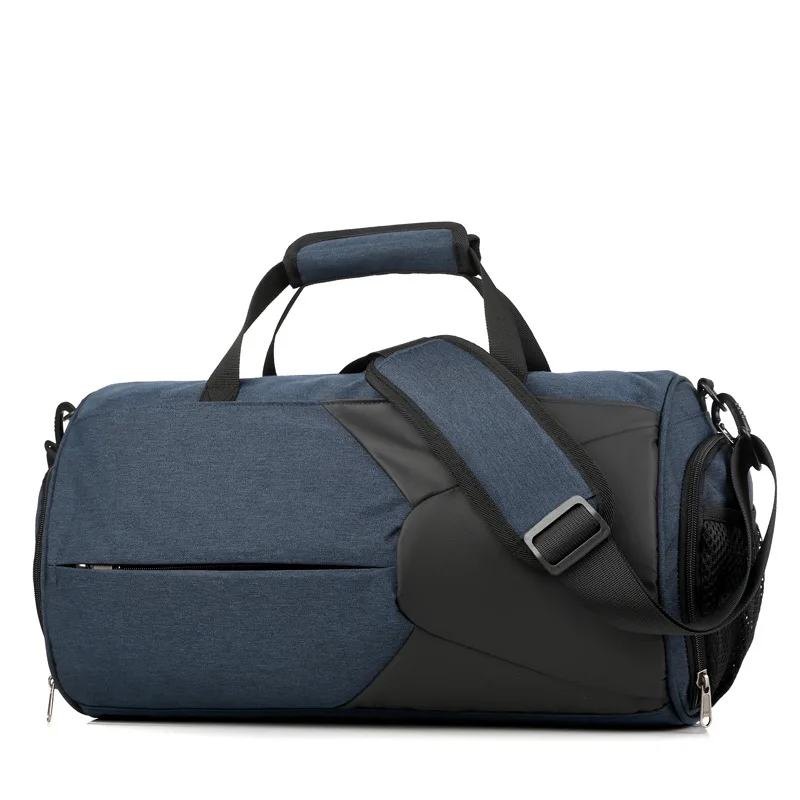 Вместительные портативные сумки для путешествий многофункциональные дорожные сумки Сумка для фитнеса Спортивная тренировочная одноточечная косая сумка - Цвет: Blue2