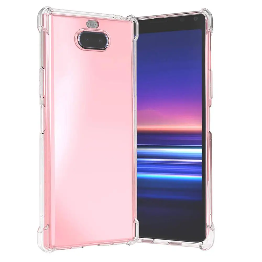 Custodia Trasparente Per Sony Xperia 10 Plus 1 5 Xz Xzs Xz1 Xz2 Xz3 Compatta Xa Xa1 Xa2 Ultra Plus Premium Per Sony Xperia L3 L2 L1 Cover