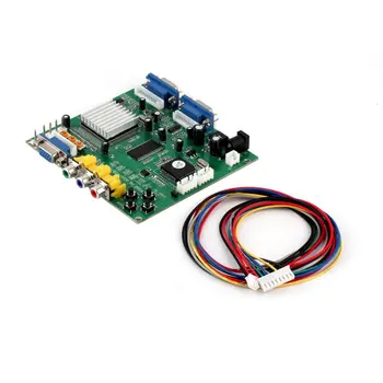 

Arcede Game Converter Board CGA/RGB/YUV/EGA to VGA GBS-8220 HD Video Converter Board VGA Output Board