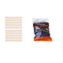 100 г фиолетовый безболезненный воск Bean депиляционный воск бикини мужской женский эпилятор инструмент для удаления волос и 10 шт одноразовые деревянные