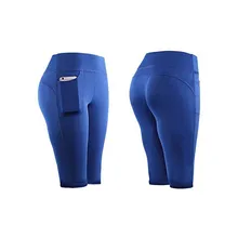 Женские леггинсы, шорты для спортзала, йоги, бесшовные, карманы, обтягивающие, для фитнеса, спорта, повседневные, для бега, тянущиеся, с высокой талией, брюки 2020DP4