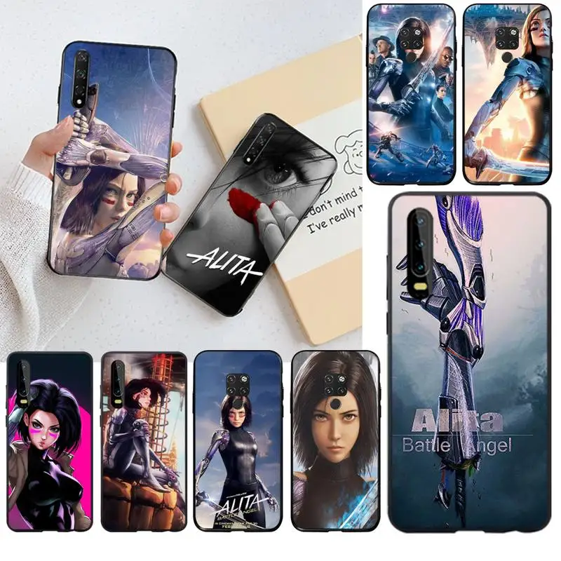 Чехол для телефона с принтом PENGHUWAN Alita Battle Angel DIY чехол Huawei P30 P20 lite Mate 20 Pro P Smart