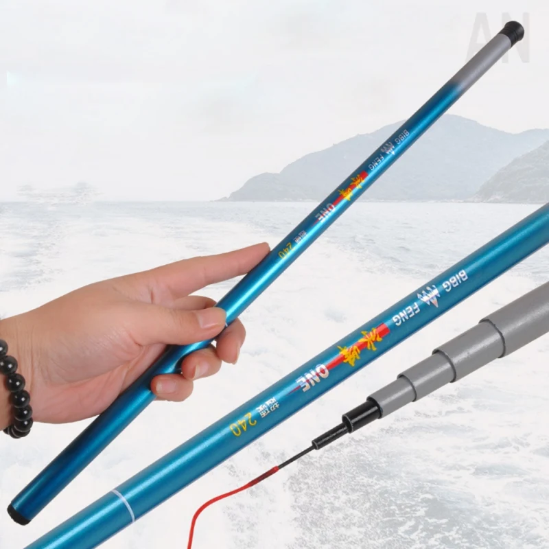 Portable Telescopic Rod Ultra-light Hand Glass Fiber Pole Hand Fishing Rod Fishing Pole Fishing Tackle 1.8/2.1/2.4/2.7/3.0/3.6M Portable Telescopic Rod Ultra-light Hand Glass Fiber Pole Hand Fishing Rod Fishing Pole Fishing Tackle 1.8/2.1/2.4/2.7/3.0/3.6M
