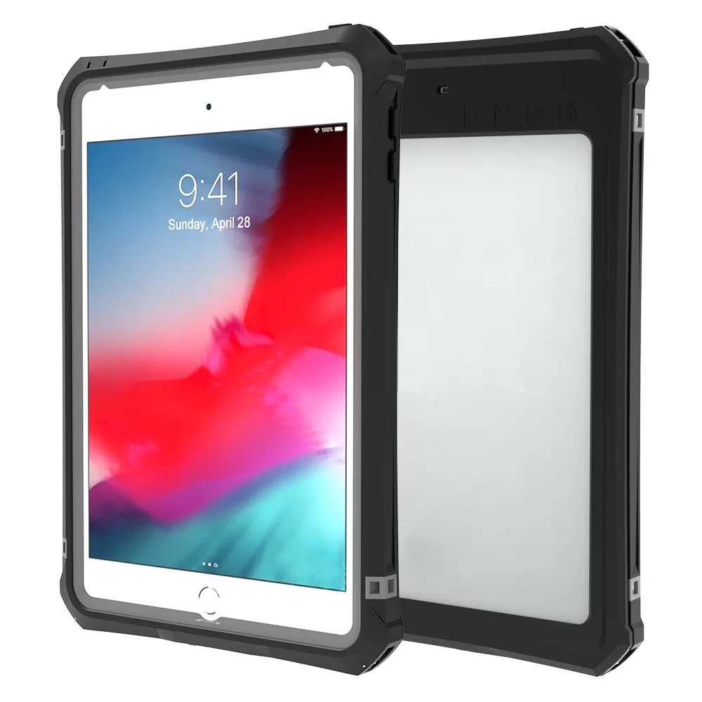 Чехол для планшета Mosunx для ipad mini 4 чехол Полный Чехол Водонепроницаемый чехол для ipad mini 5 Силиконовый противоударный чехол с ремешком 812#2