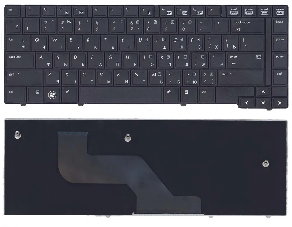 Клавиатура для ноутбука HP EliteBook 8440P 8440W черная | Компьютеры и офис
