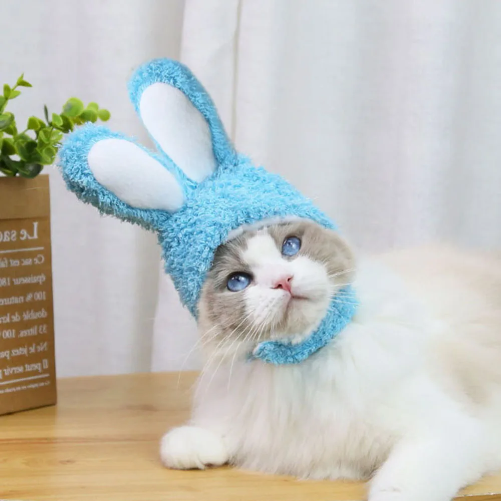 Hohopeti Chapeau Lapin Chat Capuche Oreilles De Lapin Jolis