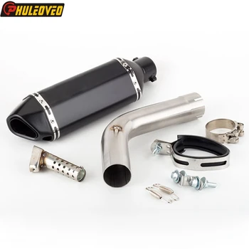 For Kawasaki Versys 1000 2019-2021 Motorcycle Exhaust Muffler Escape Demper with Middle Link Pipe DB Killer for KLZ1000 Versys