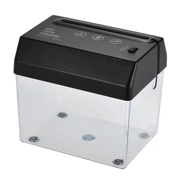 

Desktop Office Strip USB Battery Dual-Purpose Electric Small Paper Shredder Mini Home Portable USB Shredder