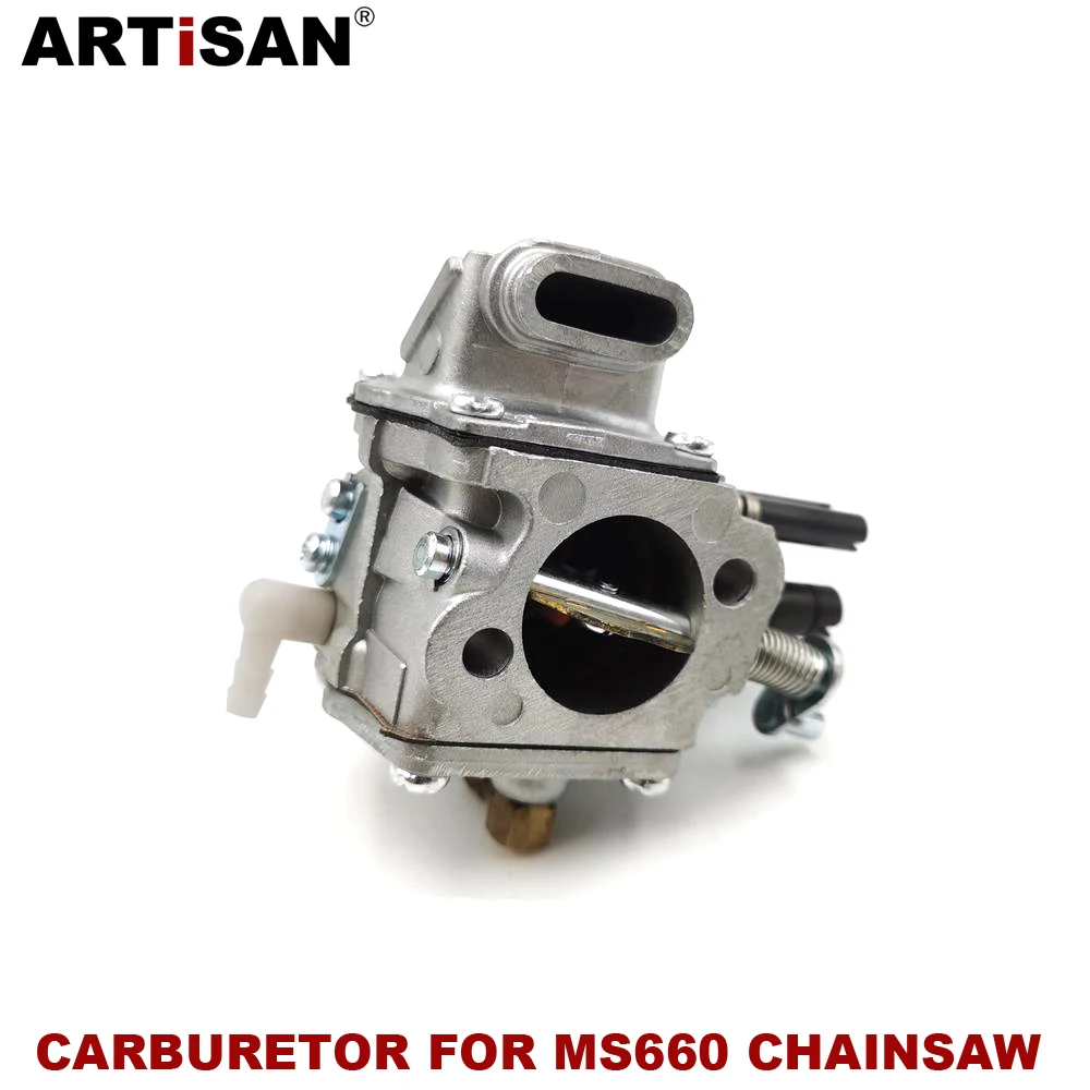 Carburetor For STIHL 066 MS660 MS650 064 065 Chainsaw Ignition Coil Intake Boot 
