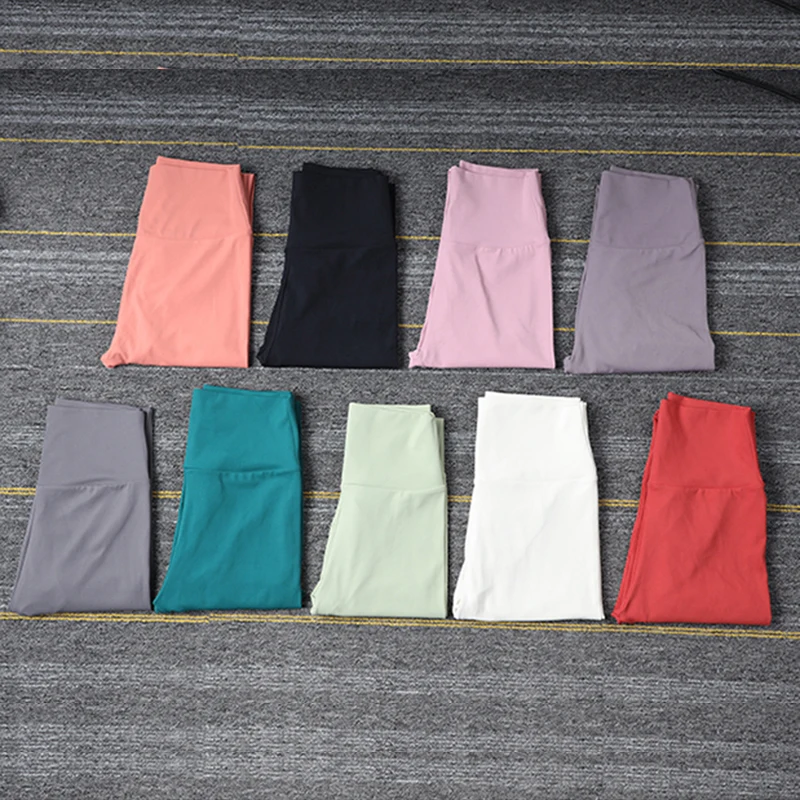 

INFILAR новые штаны для йоги женские леггинсы для фитнеса нейлоновые длинные брюки с высокой талией женские облегающие трико пуш-ап Женская одежда для спортзала