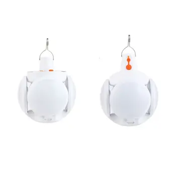

Solar LED Bulb Light USB Rechargeable Portable Camping Fishing Tent Emergency Night Market Lamp