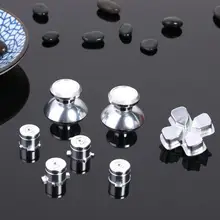 Алюминиевый аналоговый джойстик ручка крышка охранники комплект защиты изготовление из высококачественного алюминиевого материала для PS4 контроллер