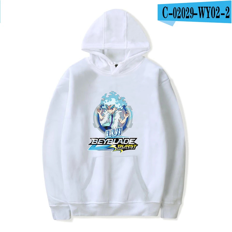 Темно-синий/черный/белый мода: Beyblade Burst Evolution толстовки Для мужчин/Для женщин Harajuku Прохладный Beyblade Burst толстовка, посвященная теме эволюции - Цвет: white