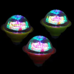 10 шт./компл. красочные детские пластиковые флеш-гироскоп светоизлучающие Gyros фрикционный Магия для детей подарки на день рождения