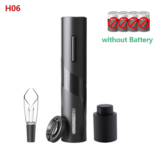 Wine Bottle Opener Corkscrew Foil Cutter Set Automatic Bottle Opener for Wine Kitchen gadgets Can Rechargeable Opener