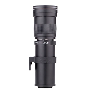 

420-800mm F/8.3-16 Zooms Camera Lens T-Mount for SLR DSLR Camera Photography Supplies Accessories