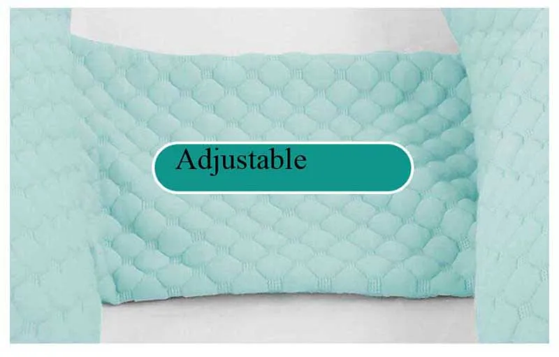 Для беременных женщин Спящая Подушка с наволочкой хлопок u-образные подушки для беременных моющиеся для беременных