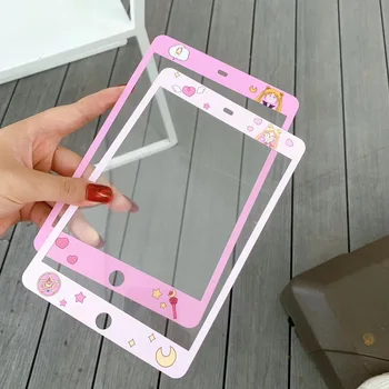 

3D Curved Edge Protective Tempered Glass Film For iPad 10.2 inch 2019 Cartoon Pattern Screen Protector