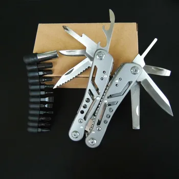 

26 in 1 Multifunction Pliers with Screwdriver kit Pocket Multi Hand Tools Hunting Portable Outdoor Fold Survival multitool ganzo