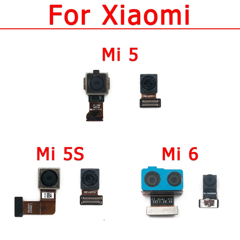 Original Rear Front Camera For Xiaomi Mi 5 5S 6 Selfie Frontal Backside Repair Facing Back Module Flex Spare Parts | Мобильные