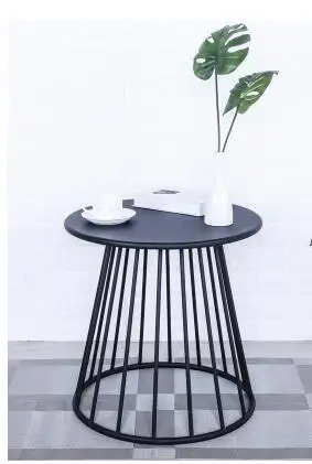 

Europe and America contracted edge a few tea table sitting room sofa corner a few edge table iron art bedroom round table mini
