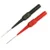 Автомобильный Мультиметр Test Lead Extension Back Piercing Needle Tip Micro Pin Зонды Инструмент 2 шт (Красный,Черный) горячая продажа
