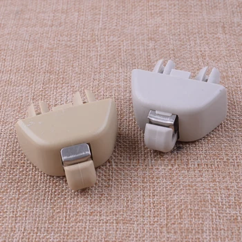 

CITALL 2PCS Inner Sun Visor Hook Clip Fit for VW Passat Polo Up Skoda Rapid 2012 2013 2014 2015 6R0 857 561 Y20