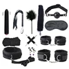 Exotic Sex Products For Adults Games Leather Bondage BDSM Kits Handcuffs Sex Toys Whip Gag